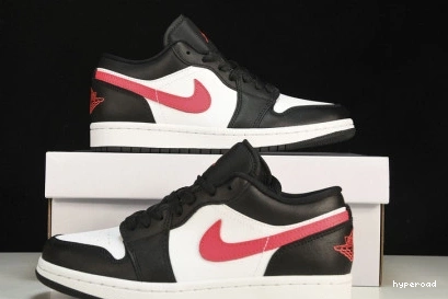 Hyperoad Black Jordan Red Low 1 Siren 0804